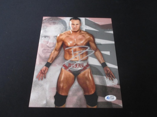 DONOVAN DIJAK SIGNED 8X10 PHOTO WWE COA