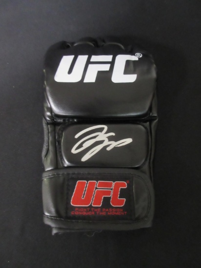 JON BONES JONES SIGNED UFC MMA GLOVE COA