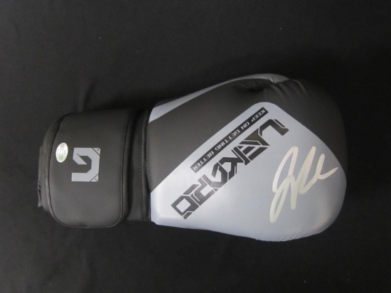 JAKE PAUL SIGNED BOXING GLOVE WITH COA