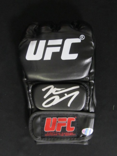 NATE DIAZ SIGNED UFC GLOVE WITH COA