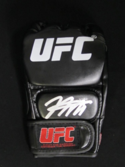 KHABIB NURMAGOMEDOV SIGNED UFC GLOVE WITH COA