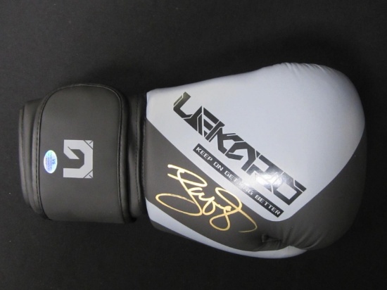 MANNY PACQUIAO SIGNED BOXING GLOVE WITH COA