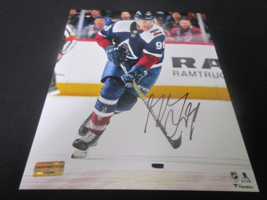 Mikko Rantanen Signed NHL 8x10 Photo W/Coa