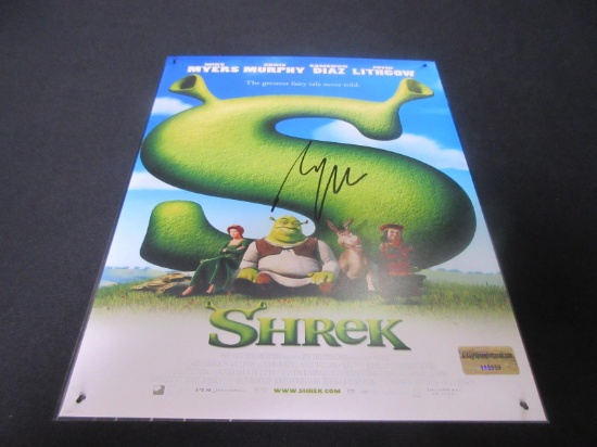 Mike Meyers Signed Shrek 8x10 Photo W/Coa