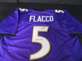 Joe Flacco Signed Ravens Jersey JSA Coa