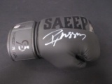 RUSSELL CROWE SIGNED 8 OZ GLOVE COA