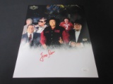 JIM ROSS SIGNED 11X14 PHOTO JSA COA WWE AEW
