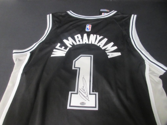 Victor Wembanyama Signed Jersey VSA COA