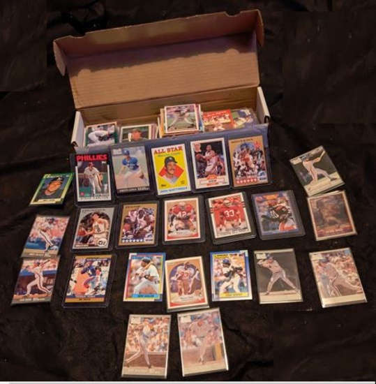 Mixed card lot; Eddie Murray/Ozzie Guillen/John Stockton/dumars/hakeeml/lott/mattingly,etc