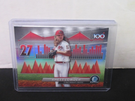 2024 BOWMAN CHROME RHETT LOWDER TOP 100