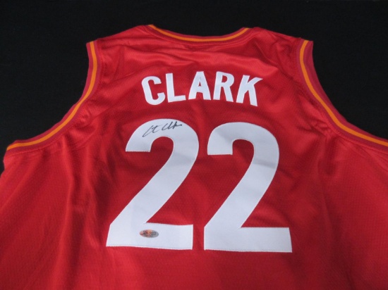 INDIANA CAITLIN CLARK SIGNED RED JERSEY TSA