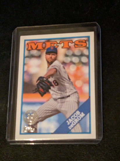 2023 Topps 1988 Baseball #T88-54 Jacob deGrom New York Mets