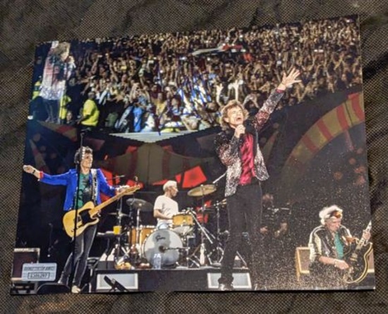 Keith Richards autographed 8x10 photo with coa