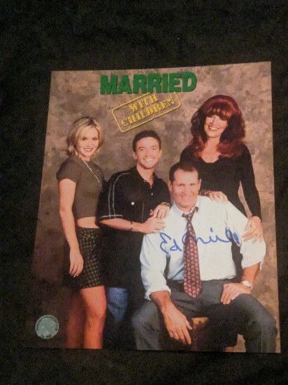Ed O'Neill Signed 8x10 Photograph with coa