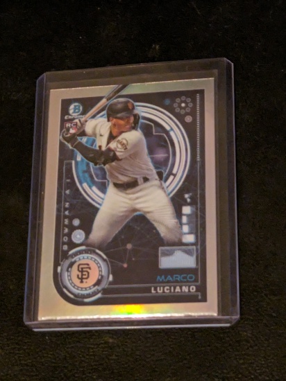 Marco Luciano 2024 Bowman Chrome Baseball Card