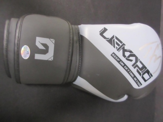 Tyson Fury Signed Black Boxing Glove W/Coa