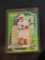 2024 Panini Prizm - Rookies Neon Green Pulsar Prizm #371 Malik Washington (RC)