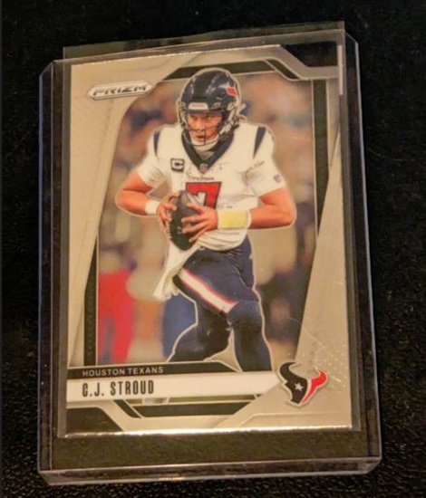 C.J. STROUD 1 2024 PANINI PRIZM FOOTBALL HOUSTON TEXANS #111
