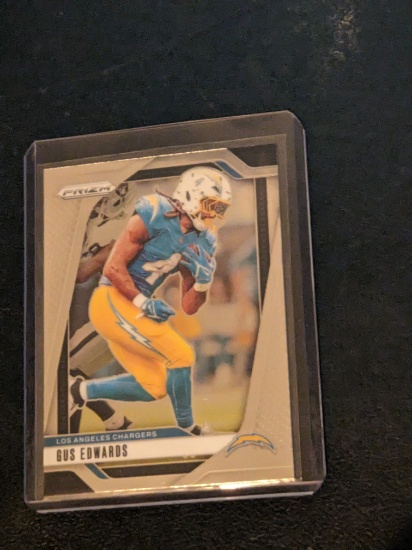 2024 Panini Prizm Gus Edwards #158 Los Angeles Chargers