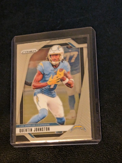 2024 Panini Prizm #160 Quentin Johnston Los Angeles Chargers