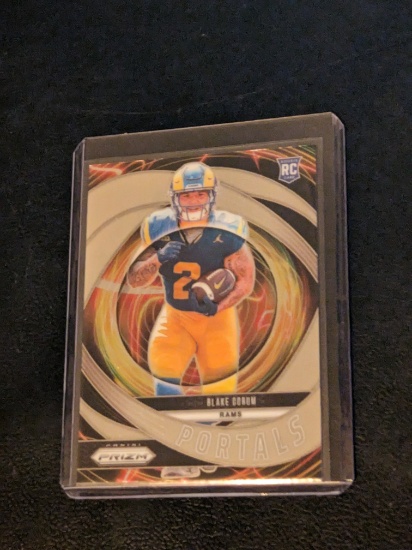 2024 PANINI PRIZM #8 BLAKE CORUM PORTALS ROOKIE RC LOS ANGELES RAMS