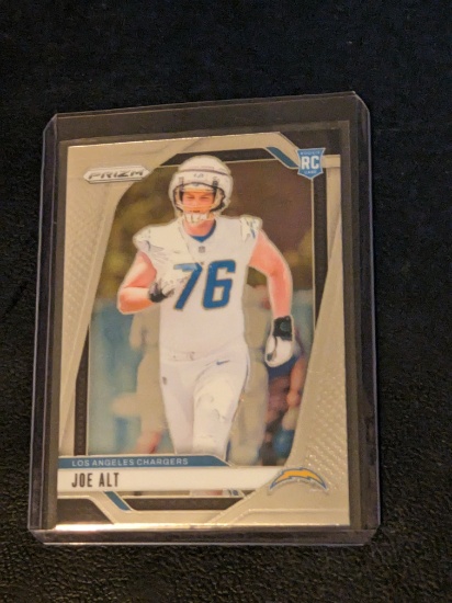2024 Panini Prizm Football NFL Joe Alt Prizm Rookie RC Los Angeles Chargers