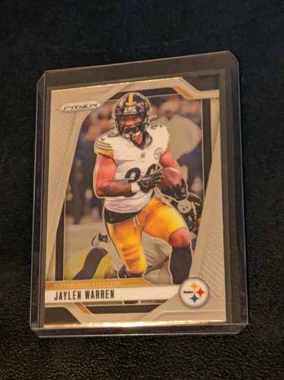 2024 Panini Prizm  #242 Jaylen Warren Pittsburgh Steelers
