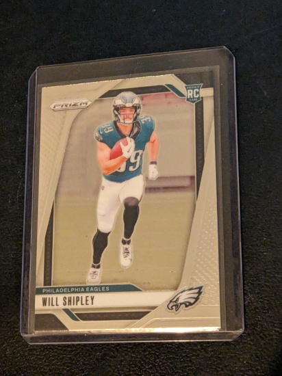 2024 Panini Prizm - Rookies Silver Prizm #397 Will Shipley (RC)