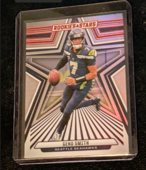 2024 Panini Rookies and Stars LONGEVITY HOLO GENO SMITH SEATTLE SEAHAWKS