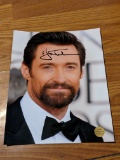 Hugh Jackman Signed 8.5 x11 Photo with coa