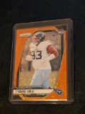 T Vondre Sweat 2024 Panini Prizm Football Orange Disco Prizm Rookie Card #394