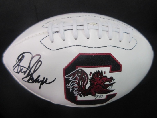 STERLING SHARPE SIGNED FOOTBALL WITH COA