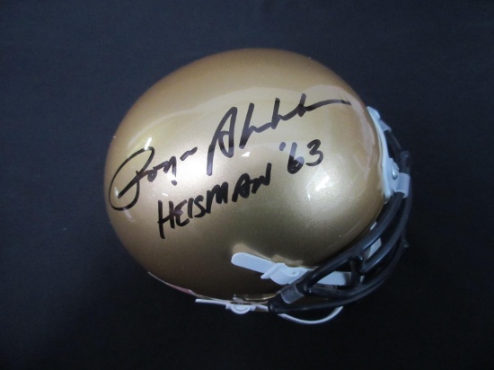 ROGER STAUBACH SIGNED MINI HELMET WITH COA