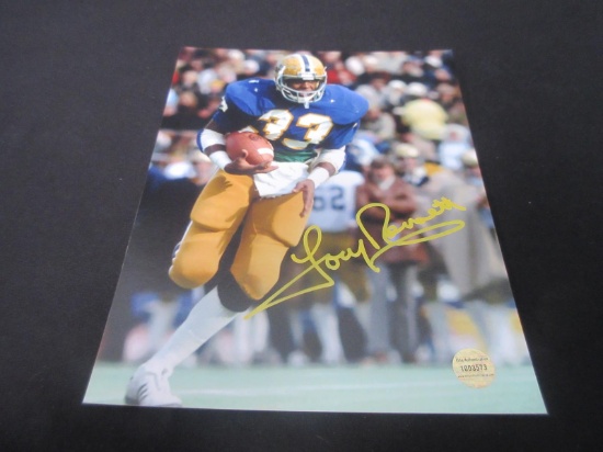 TONY DORSETT SIGNED 8X10 PHOTO WITH COA