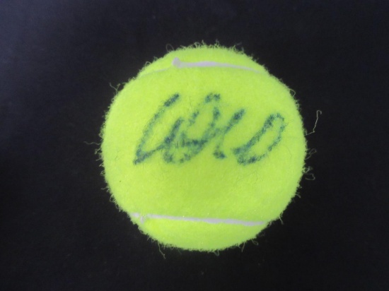 COCO GAUFF SIGNED TENNIS BALL WITH COA