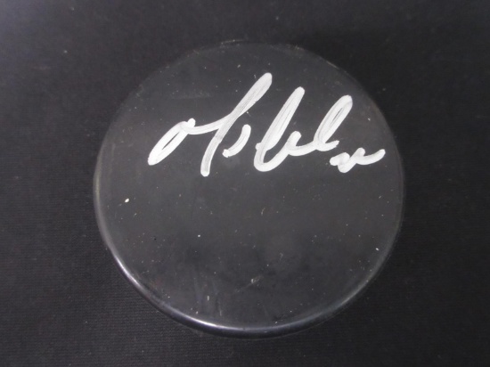 MARIO LEMIEUX SIGNED HOCKEY PUCK WITH COA