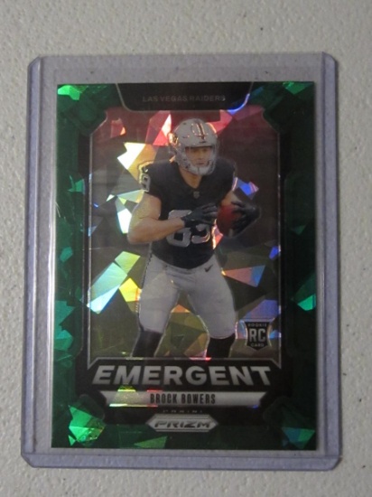 2024 PRIZM BROCK BOWERS RC EMERGENT