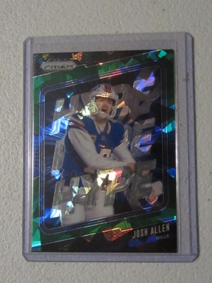 2024 PRIZM HYPE JOSH ALLEN GREEN ICE PRIZM
