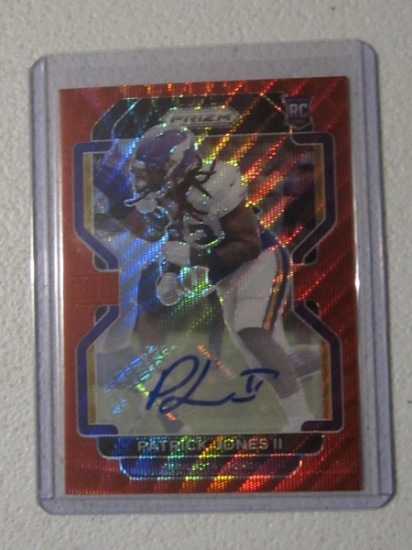 2021 PRIZM PATRICK JONES RC AUTO /149