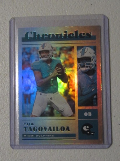 2022 CHRONICLES TUA TAGOVAILOA SILVER HOLO