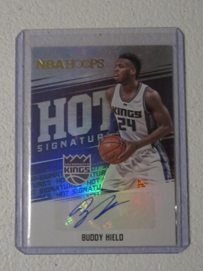 2017-18 HOOPS BUDDY HIELD HOT SIGNATURES