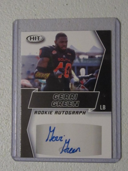 2019 SAGE HIT GERRI GREEN ROOKIE AUTO CARD
