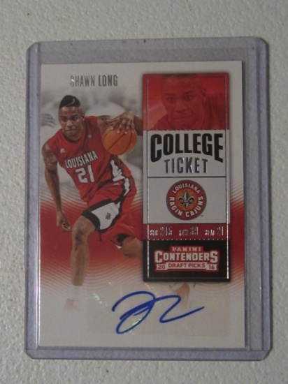 2016 CONTENDERS DRAFT PICKS SHAWN LONG AUTO