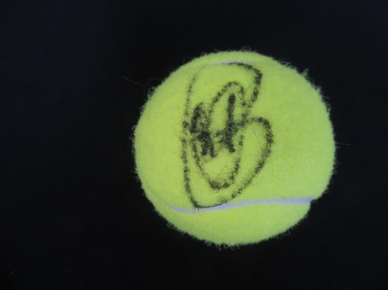 NOVAK DJOKOVIC SIGNED TENNIS BALL WITH COA