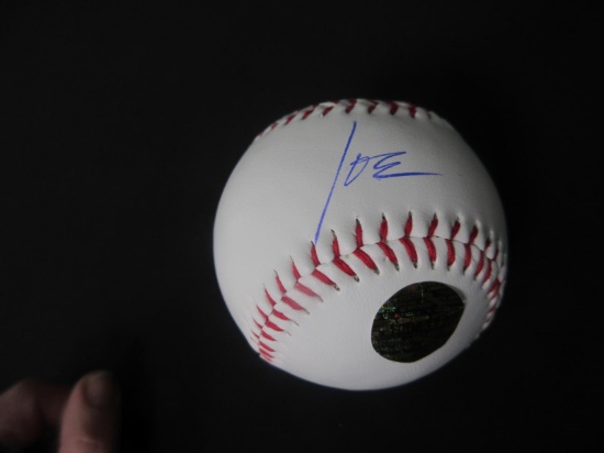 JOE BIDEN SIGNED BASEBALL WITH COA