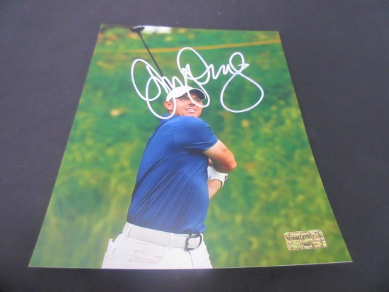 RORY MCILROY SIGNED 8X10 PHOTO WITH COA