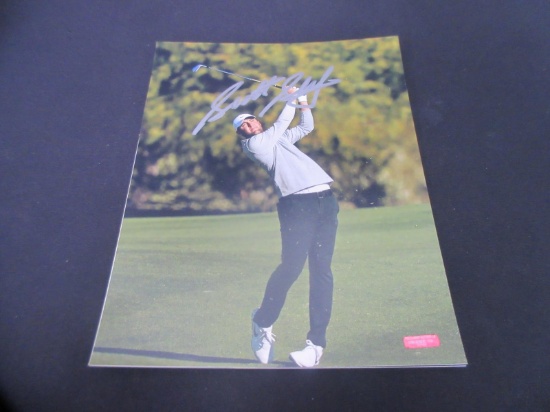 SCOTTIE SCHEFFLER SIGNED 8X10 PHOTO WITH COA