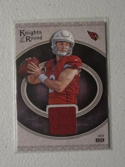 2018 PANINI KNIGHTS OF THE ROUND JOSH ROSEN RC