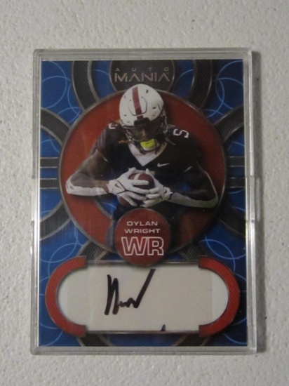 2022 WILD CARD AUTO MANIA DYLAN WRIGHT