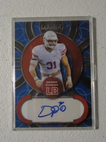 2022 WILD CARD AUTO MANIA DEREK PARISH